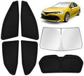 KUST Car Window Shades for Toyota Camry 2018 – 2022 2023 2024 Windshield Sun by KUST