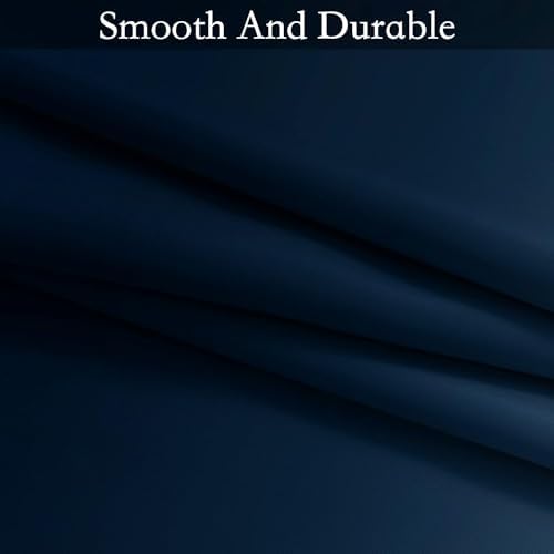 SimpleHome Ombre Blue to Grey White Curtains - Image 6