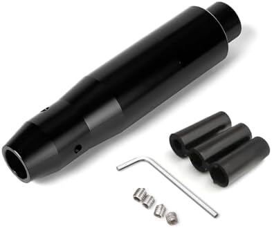 Automatic Shift Knob with Push Button, 5.7" Weighted Shifter Lever Handle Car by Unknown
