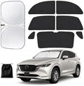 9PCS Car Window Shades for Mazda CX-5 2020-2025, Full Set Windshield Side Rear by Unknown