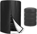 Tire Cover, Waterproof 420D Oxford Spare Tire Storage Bag by Unknown