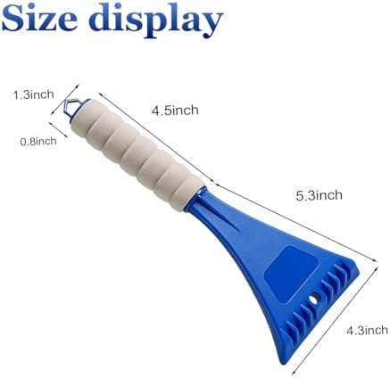 LCE Scraper for Car Windshield, Automotive Window Frost Shovel Cleaning Tool - Image 2