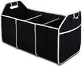 8sanlione Car Trunk Organizer, 3 Compartments, Foldable Storage Bag by 8sanlione