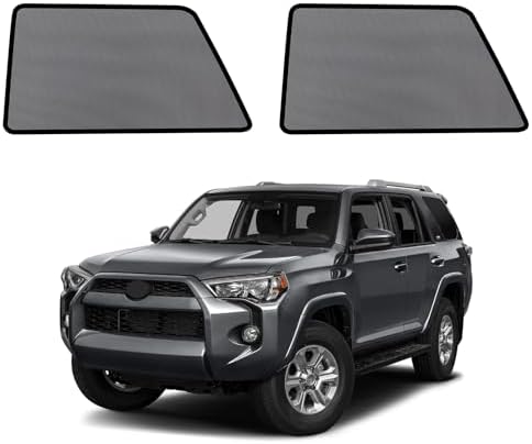 4Runner Window Shades 2011-2023, Rear Side Mesh by KOCZIL