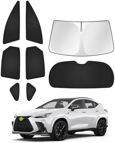 Canvcle Sunshades for Lexus NX 2022-2025 2026 Accessories Windshield Sun Shade by Canvcle