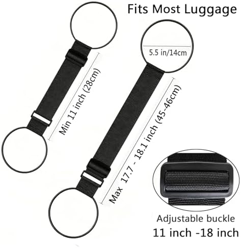 Luggage Straps for Suitcases, Luggage Connector Belt Strap - Image 3