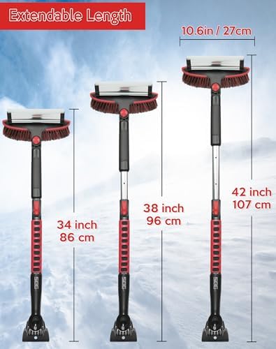 SEG Direct 42" Extendable Snow Brush - Image 3