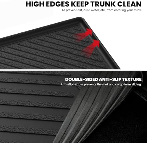 LASFIT Trunk Mat for Chevy Suburban/GMC Yukon XL/Escalade ESV 2015-2020 - Image 4