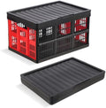 Collapsible Storage Bins, Collapsible Crates Basket by Shineyaplus