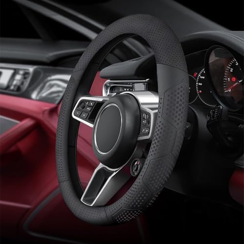 Yangday Leather Steering Wheel Cover - Image 2