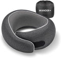 Wander+®Travel Neck Pillow, Pure Memory Foam Neck Pillow by WANDER