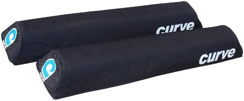 Aero Rack Pads Sleek Black POLYCANVAS Short 19" by Curve