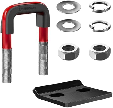 Hitch Tightener for 1.25" and 2" Hitches LIBERRWAY U-Shaped Iron Hitch - Image 6