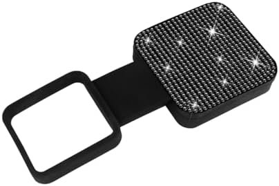 Bling Trailer Hitch Cover, Crystal Rhinestone Towed Vehicle Hitch Tube Plug - Image 7