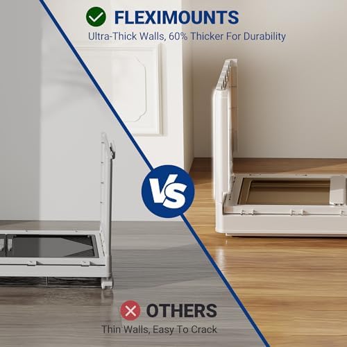 FLEXIMOUNTS 304 QT Stackable Plastic Storage Bins - Image 2