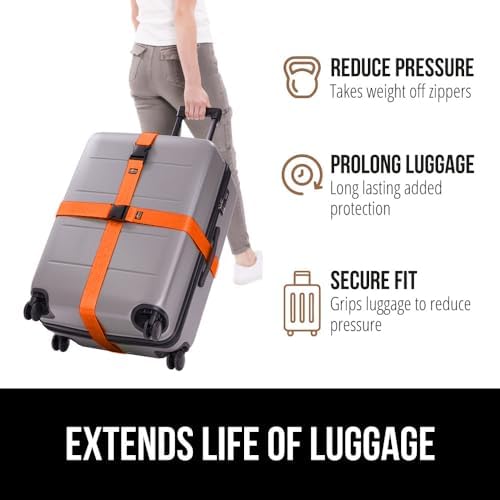 GORILLA GRIP Heavy Duty Luggage Straps - Image 5