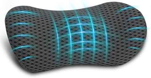 Lumbar Pillow, Memory Foam Lumbar Support Pillow by FOUSUPDT