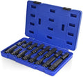 PlatinumEdge Lug Nut Key Set, 16 Pieces SAE & Metric Wheel Lock Removal Tool Kit by Platinumedge