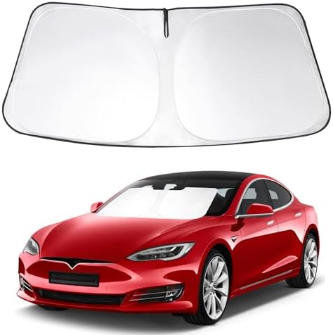 Windshield Sun Shade Sunshade for 2012-2025 2026 TES-la Model S by LHFLIVE