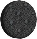Skull Spare Tire Cover Waterproof Wheel Cover 14 Inch Universal Fit by Unknown
