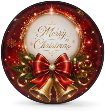 Christmas Spare Tire Cover Waterproof Dust-Proof Spare Wheel Covers by Unknown