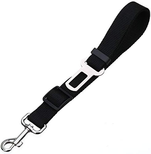 Elisel Elisel 2 Packs Adjustable Length Pet Dog Cat car seat Belt Pet seat Belt - Image 4