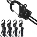 Ayaport 1/4" Adjustable Rope Tie Down Ratchet 4Pack, 15FT Ratchet Rope by Ayaport