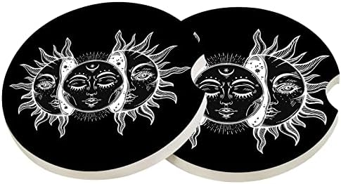2.56" Absorbent Ceramic Coasters - Image 2