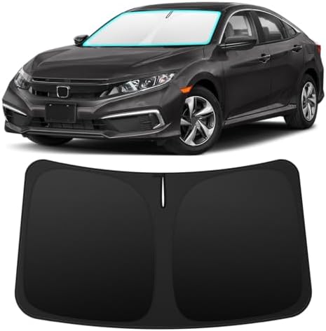 INSAUTO Custom Fit Windshield Sun Shade by INSAUTO