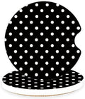 Ceramic Car Coasters – Absorbent Car Cup Holder Coaster Set by lethooly