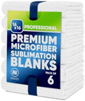 Microfiber Wholesale Sublimation Blanks Towels 16x16 by MicrofiberWholesale