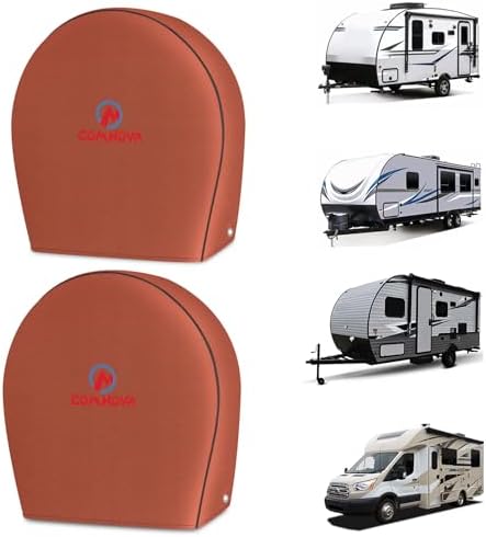 Comnova RV Tire Covers 2 Pack by MCOMNOVAOUTDOORS