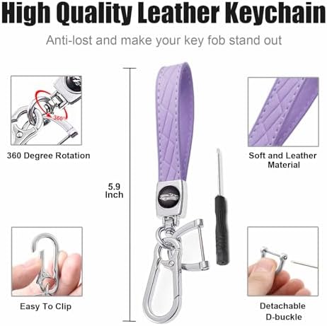 Key Fob Cover for Chevy with Keychain, Soft TPU Key Case Shell for Colorado - Image 4