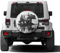 Delerain Bear and Tree Spare Tire Cover by Delerain