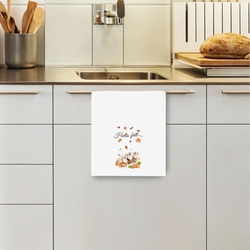 Fall Corgi Kitchen Towels - Image 3
