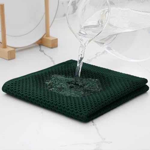 Kitinjoy Cotton Waffle 8-Pack Kitchen Towels - Image 3