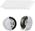 Wuyaoyao 4PCS Tire Covers, HDPE Plastic Tire Bags by wuyaoyao