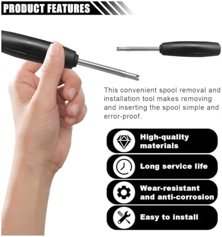 KITUREK Valve Core Torque Tool, Valve Core Removal and Installation Tool - Image 3