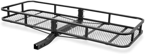 ARKSEN 60" x 23" x 5.5" Hitch Cargo Carrier, 500 Lbs Capacity Luggage Rack by ARKSEN
