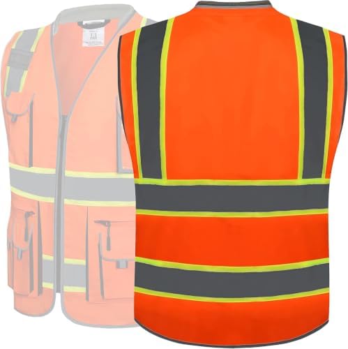 JKSafety Reflective Safety Vest - Image 5