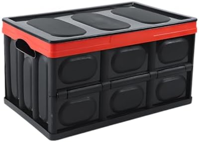 Car Trunk Organizer, Foldable Plastic Cargo Storage Box by Unknown