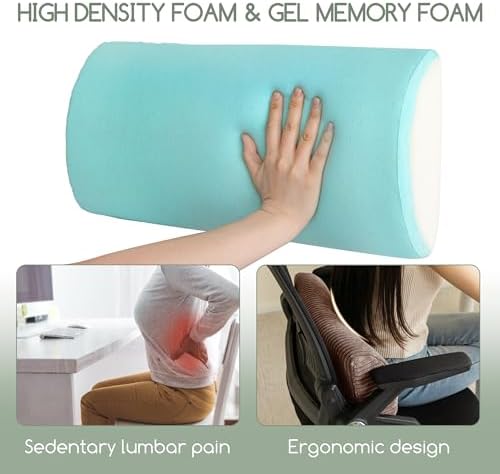 HIGOGOGO Lumbar Support Pillow for Recliner Chair/Accent Chair/Couch, Memory - Image 4