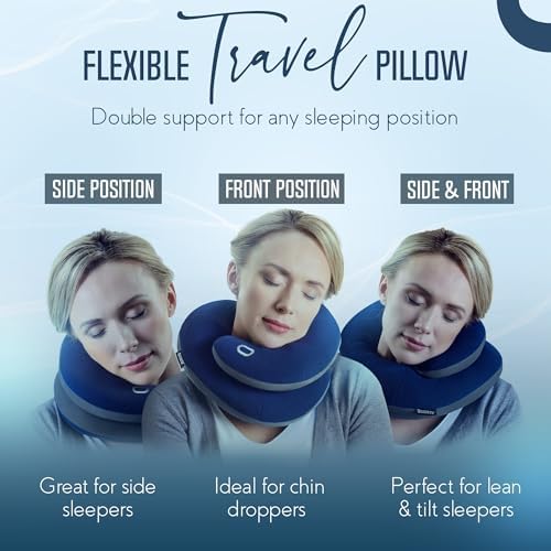 BCOZZY Travel Neck Pillow for Airplane - Image 4