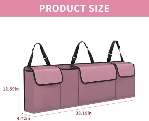 Car Trunk Organizer, Backseat Hanging Large Storage - Image 2