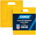 Camco Camper/RV Large Stabilizer Jack Pads by Camco