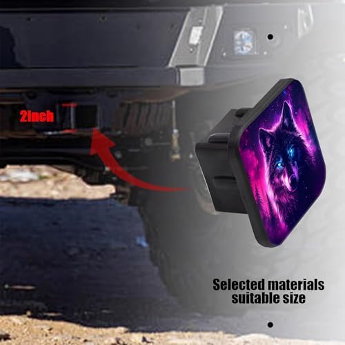 Trailer Hitch Cover A Wolf - Image 3