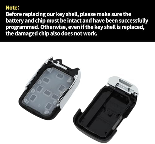 X AUTOHAUX 3 Buttons Key Shell Case - Image 5