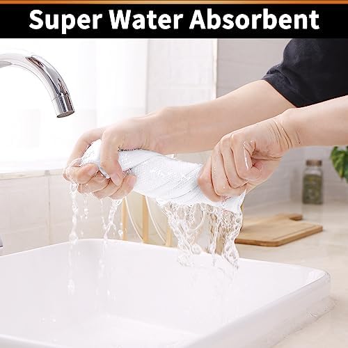 Homaxy 100% Cotton Waffle Weave Kitchen Towels, 4 Pack - Image 3