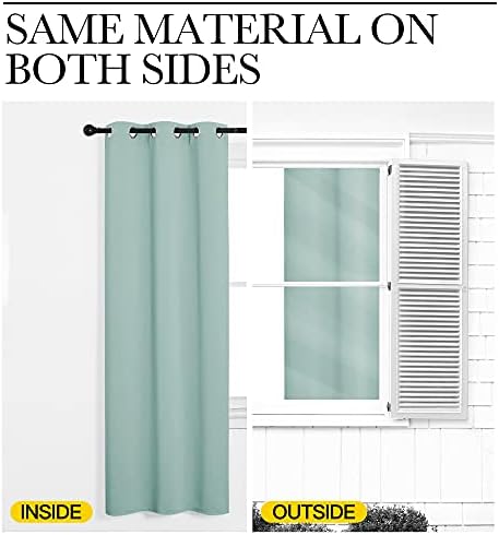 NICETOWN Patio Glass Door Panels, 1 Pair, 42 x 90-inch - Image 6
