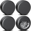 Moonet Thickened PVC Leather Tire Cover, Universal Fit 40-42" by Moonet